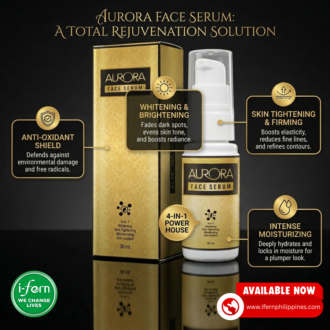 Aurora Face Serum (30ml) – 4-in-1 Radiance & Youth Solution