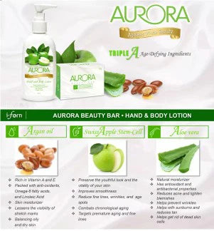 Aurora Hand & Body Lotion – Deep Moisturizing & Brightening Lotion