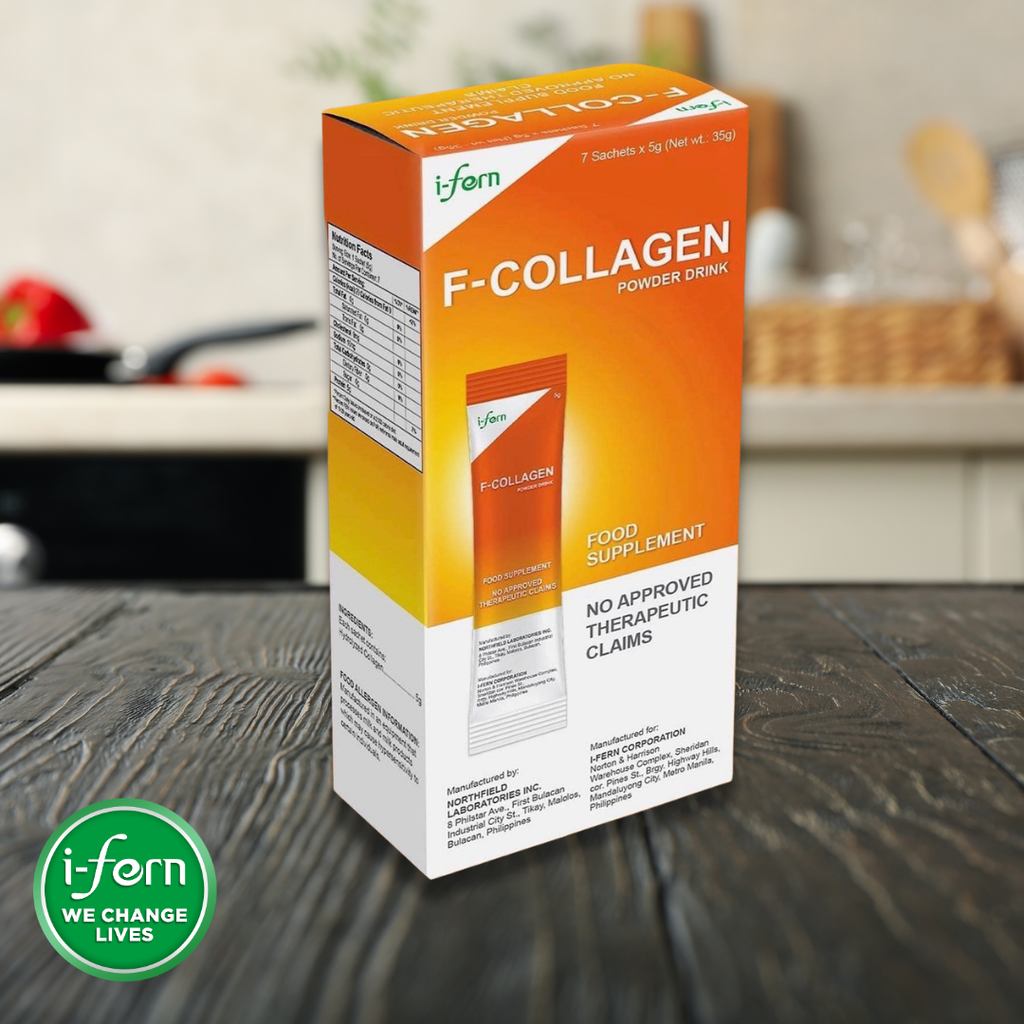 F-COLLAGEN Powder (5000mg Hydrolyzed Collagen Type I & III)
