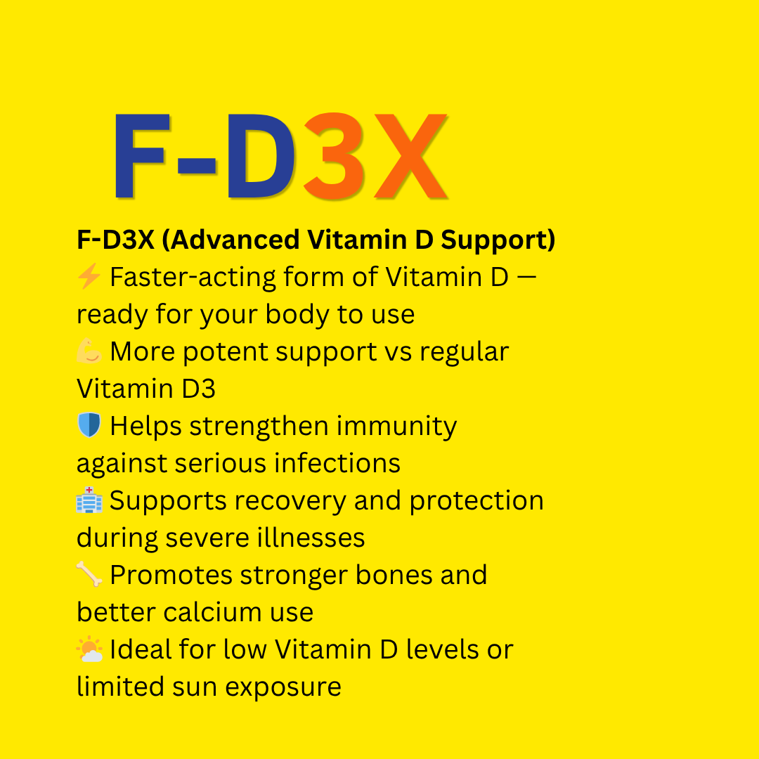 F-D3X (Calcifediol) Vitamin D Optimization