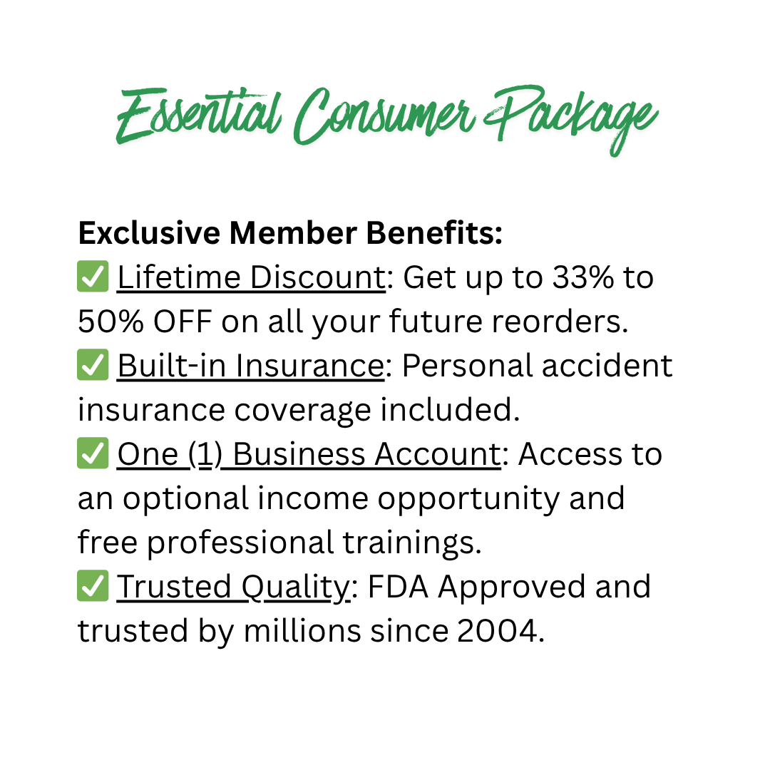 Essential Consumer Package (ECP) – Complete Wellness Starter System
