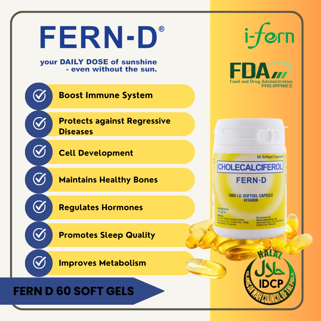 Fern-D 60s Softgel Vitamin D
