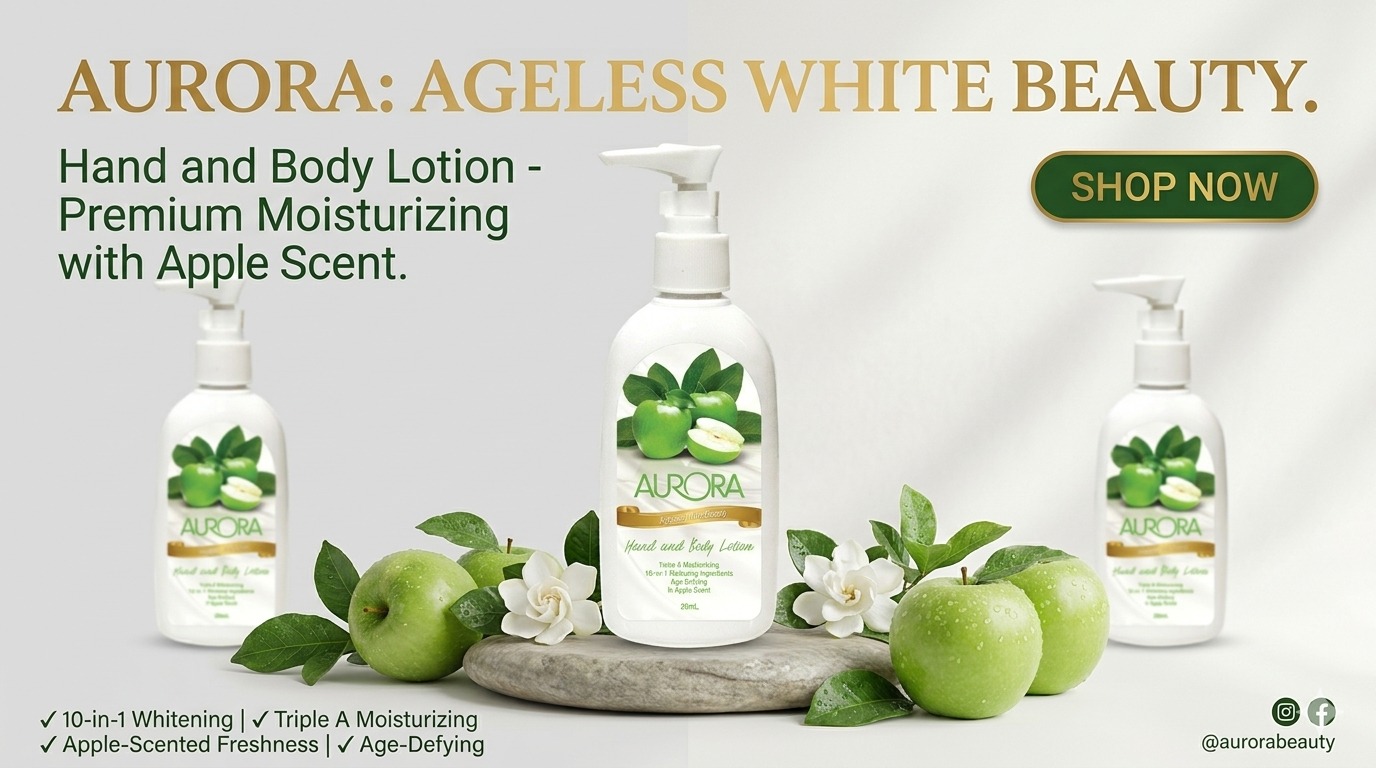Aurora Hand & Body Lotion – Deep Moisturizing & Brightening Lotion
