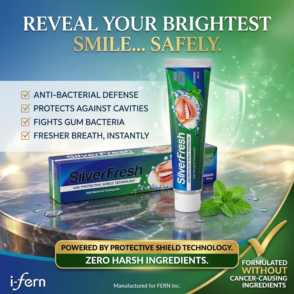 SilverFresh Anti-Bacterial Toothpaste (100ml)